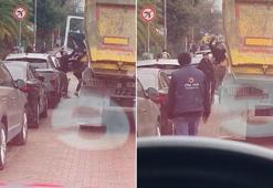 Güngören'de şoförlerin kaza düellosu! Bıçaklarla birbirlerine saldırdılar