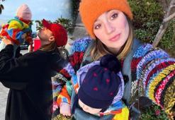 Gizem Karaca ve kızı Leyla Yaz'dan iç ısıtan kare