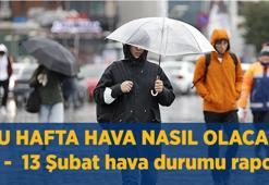 KUVVETLİ SAĞANAK KAPIDA! Bu hafta hava nasıl olacak, yağış var mı? 10 - 13 Şubat hava durumu raporu İstanbul, Ankara, İzmir...