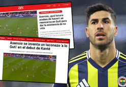 Fenerbahçe'de Asensio'nun asisti İspanya'yı salladı! 'Çılgınlık, resmen Guti’ye dönüştü'