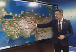 Hafta boyunca yurt genelinde yağışlı hava etkili olacak