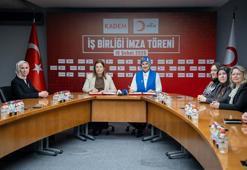 Türk Kızılay ile KADEM işbirliği protokolü imzaladı