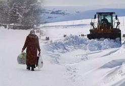 Iğdır'da 14 köy yolu kardan ulaşıma kapandı