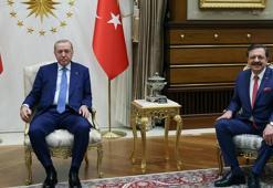 Cumhurbaşkanı Erdoğan TOBB Başkanı Hisarcıklıoğlu'nu kabul etti