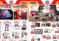 BUGÜN RAFLARDA SATIŞA ÇIKTI! BİM 13 Şubat Cuma aktüel kataloğunda hangi ürünler var? Doğrayıcı, El Blenderı, Kaş Düzeltici, Cep Telefonu, Led Işıklı Ayna, Beyaz Cam Set Üstü Ocak...