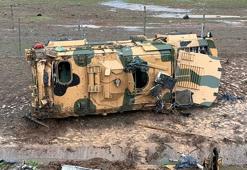 Gaziantep'te askeri araç şarampole devrildi! 10 yaralı