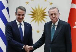 Cumhurbaşkanı Erdoğan, Yunanistan Başbakanı Miçotakis ile görüştü