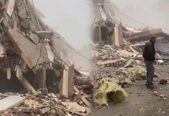 Küçükçekmece’de kontrollü yıkım facianın eşiğinden döndü! Bina yan apartmanın üzerine devrildi