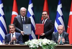 Bakan Kacır, Yunan mevkidaşı Theodorikakos ile bir araya geldi