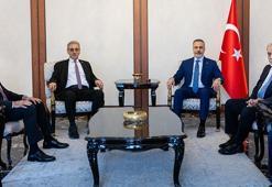 Dışişleri Bakanı Hakan Fidan, Gazze Yönetimi Ulusal Komitesi Başkanı Şaas'ı kabul etti
