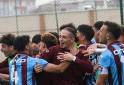 U19'da Trabzonspor, Fenerbahçe'yi son dakikada mağlup etti!