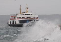 Güney Marmara'da bazı feribot seferleri olumsuz hava koşulları nedeniyle iptal edildi
