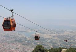 Denizli Bağbaşı Teleferik Hattı geçici olarak kapatıldı