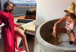 Eda Taşpınar'dan iddialı pozlar! Guatemala'dan yayınladı