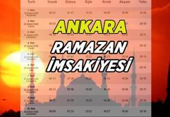 GÜN GÜN ANKARA İMSAKİYE | Ramazan İmsakiyesi 2026 Ankara İftar saati İmsak vakti: Ankara'da iftar kaçta, sahur ne zaman?