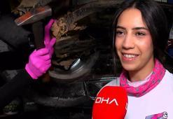 Türkiye'deki ilk ve tek kadın! Çıkan sesten arızaya çözüyor