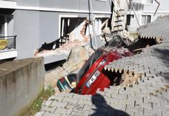 Menemen’de heyelan sonrası istinat duvarı yıkıldı: Müteahhit serbest bırakıldı