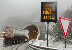 Bolu Dağı beyaza büründü! Sürücüler uyarıldı