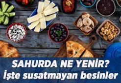 SAHURDA TOK TUTAN YİYECEKLER: Sahurda yenilmesi gereken yiyecekler neler? Örnek sahur menüsü ile susatmayan besinler