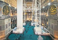 Ayasofya ibadete hazır
