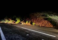 İstanbul-İzmir Otoyolu'nda toprak kayması! Yol ulaşıma kapatıldı