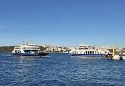 Bozcaada ve Gökçeada feribot seferlerine fırtına engeli