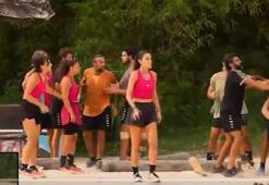 Survivor'da kavga çıktı! Birbirine giren Ramazan ve Sercan'ı arkadaşları güçlükle ayırdı
