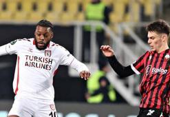 Samsunspor deplasmandan avantajla dönüyor! Makendonya'da tek gol yetti