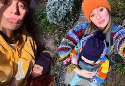 Kural bozdu! Gizem Karaca, kızı Leyla Yaz'ın yüzünü ilk kez gösterdi