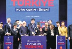 500 bin konutta kura heyecanı Gaziantep’te