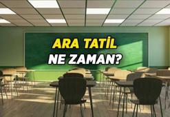 Ara tatil 2026 ne zaman başlıyor, okullar ne zaman kapanıyor? İkinci ara tatil tarihleri ne zaman?