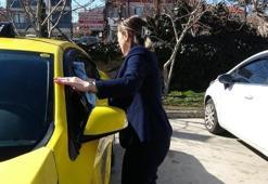 3 çocuk annesi taksici Hacer Topal gece gündüz çalışıyor! 'Merhaba abi' deyip biniyorlar