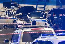 Moskova'da patlama: 1 polis öldü, 2 polis yaralandı