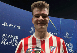 Atletico Madrid 4 golle tur atladı, Sörloth tarihe geçti!