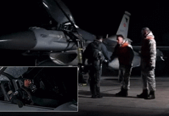 Balıkesir'de düşen F-16'da şehit Binbaşı İbrahim Bolat'tan geriye bu görüntüler kaldı!