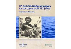 72. Sait Faik Hikâye Armağanı başvuruları için son günler