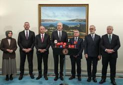 TBMM Başkanı Kurtulmuş, siyasi parti gruplarına yaptığı ziyaretleri AK Parti ile sonlandırdı