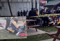 Esenyurt'ta parkın ortasında dehşete düşüren olay! Önce eşine sonra kendine sıktı