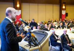 Bilal Erdoğan Üsküp'te 'Yeni Dünyayı İnşa Etmek' konulu söyleşiye katıldı