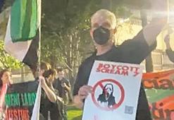 ‘Çığlık’a Gazze protestosu