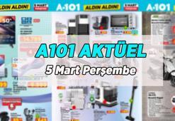 YENİ A101 AKTÜEL 5 MART 2026 PERŞEMBE: A101 aktüel kataloğunda bu hafta hangi ürünler satışa çıkacak? Onvo Televizyon, Kiwi Halı Yıkama Makinesi, Singer Overlok Makinesi, 125 CC Benzinli Motosiklet...