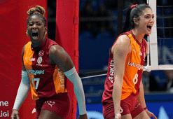 Sultanlar Ligi'nde Galatasaray Daikin'den buruk derbi galibiyeti!