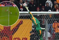 Galatasaray-Alanyaspor maçında ilginç an! Uğurcan Çakır yılın golünü kurtardı