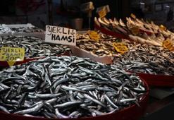 Balıkçı tezgahlarında hamsi ve istavrit bolluğu