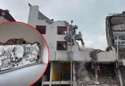 Bolu'da yıkım faciası: Kepçe bitişik binaya dalınca duvar yıkıldı