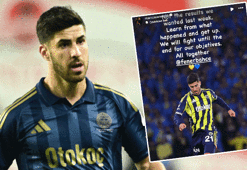 Fenerbahçe'de Asensio'dan paylaşım! 'Ayağa kalkmalıyız'