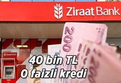 40 BİN TL FAİZSİZ KREDİ FIRSATI! Ziraat Bankası emekli maaş promosyonu ne kadar? Nakit promosyona ek 40 bin TL kredi, 6 bin TL para iadesi, ücretsiz para transferi...