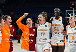 FIBA Kadınlar Avrupa Ligi'nde Galatasaray yarı finale yükseldi!