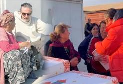 Depremzedelere yardım