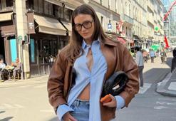 Serenay Sarıkaya Paris sokaklarında poz verdi! Sevenlerinden tam not aldı